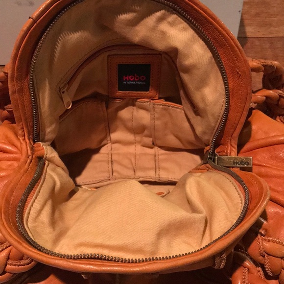 Hobo International Pumpkin Colored Hobo Bag - Picture 12 of 16
